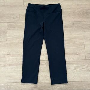 J. Jill Classic Cotton Stretch Black Pants